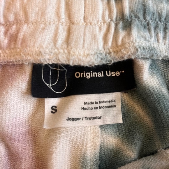 Original Use Men's Tie Dye Joggers, Small - Picture 3 of 3